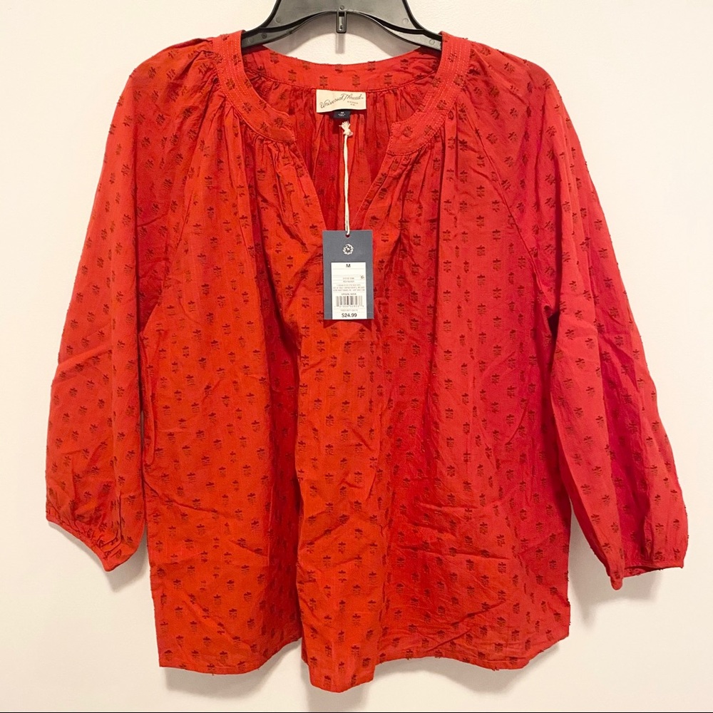 Universal Thread Oversized Peasant Blouse|Medium